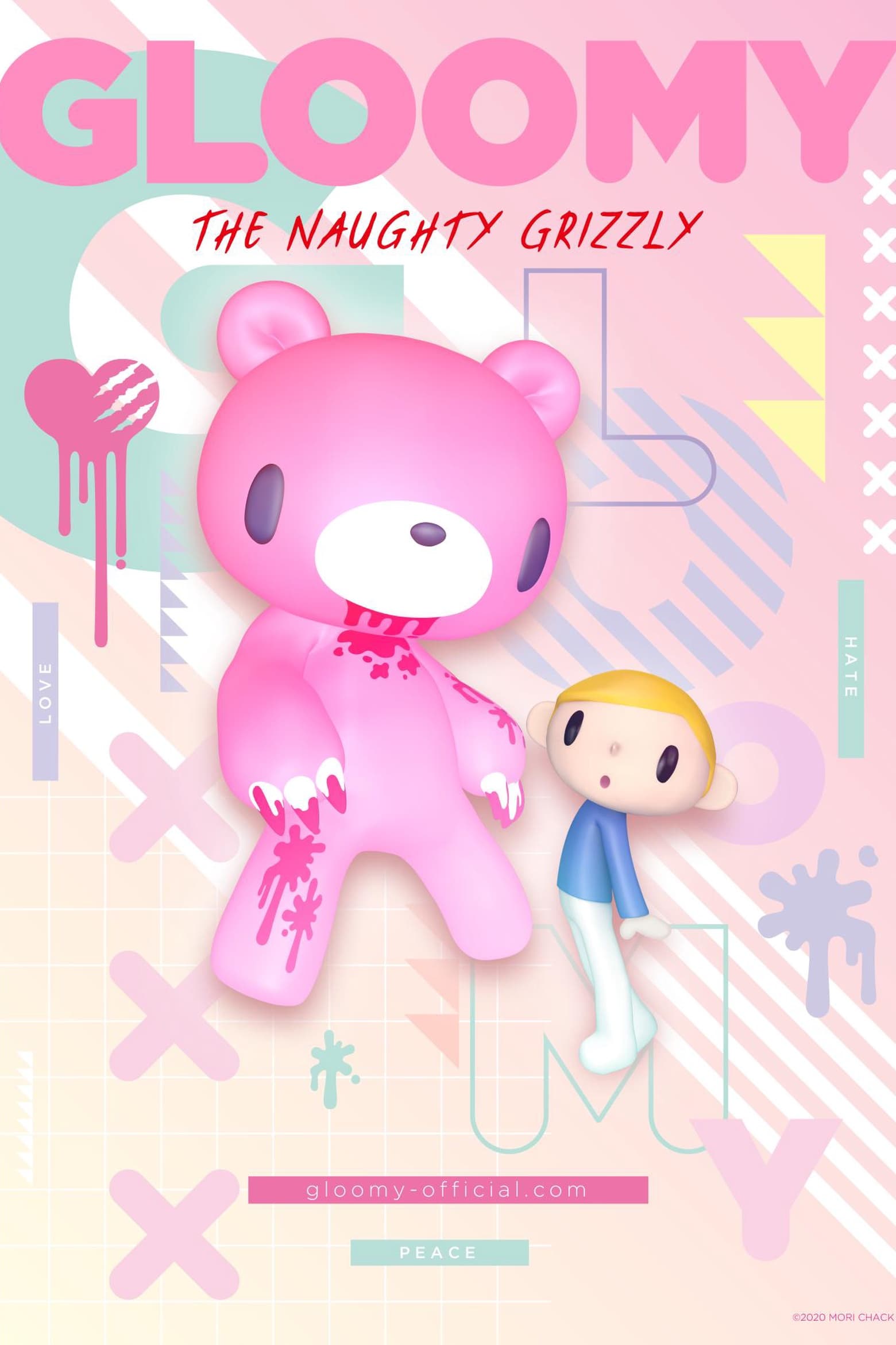GLOOMY THE NAUGHTY GRIZZLY